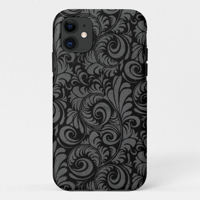 Elegant black iPhone 5 case (Back)