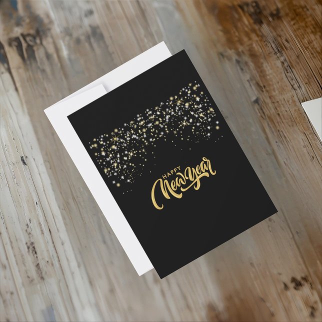Elegant Black Personalized Invitation Card (Creator Uploaded)