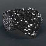Elegant Black & Silver Ombre Glitter Sparkle  Tie<br><div class="desc">Sparkle & Sophistication. This Elegant Black & Silver Ombre Glitter Sparkle  transforms any outfit,  adding instant elegance and a captivating shimmer. Your go-to for making a memorable impression.</div>