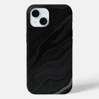 Elegant Black Stone Marble Pattern