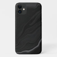 Elegant Black Stone Marble Pattern