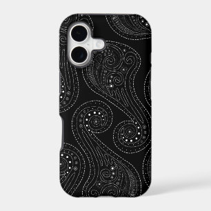 Elegant Black Swirls