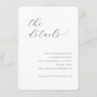 Elegant Black Typographic Details