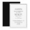 Elegant Black & White Classic Script Wedding