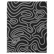 Elegant Black & white geometric texture pattern 