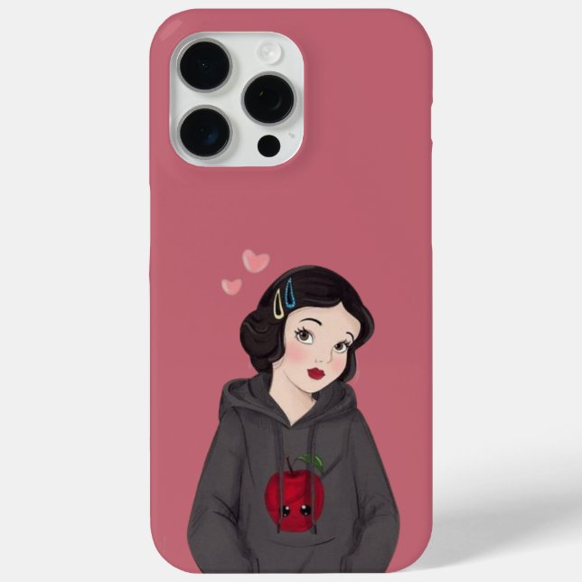 Elegant Blanche Neige iPhone 15 Pro Case  (Back)