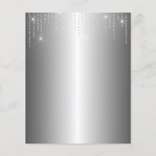 Elegant blank flyer (Back)