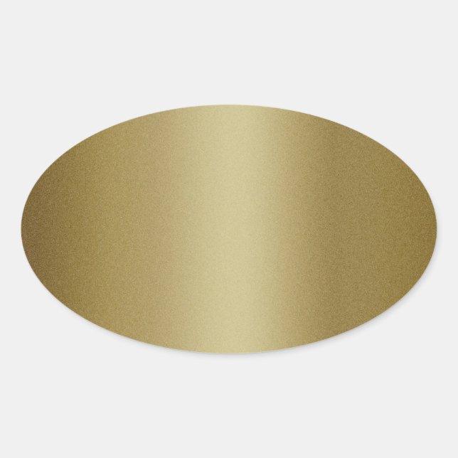 Elegant Blank Gold Glitter Seals (Front)