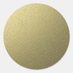 Elegant Blank Gold Glitter Seals
