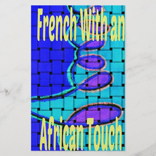 Elegant Blend of French and African Aesthetics (Front)