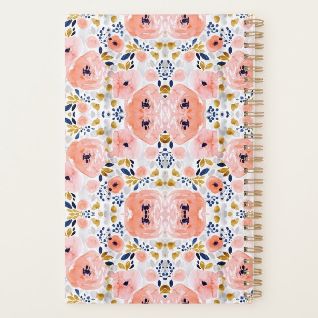 Elegant Blooms Planner (Back)