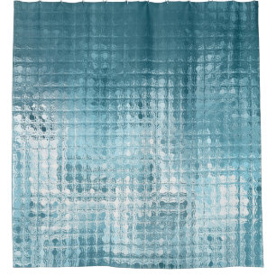 Elegant Blue Abstract: Beautiful Background Shower Curtain