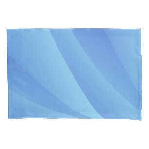 Elegant Blue Abstract Geometric Background   Pillowcase