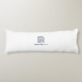 Elegant Blue and Gold Fluid Marble Art Body Pillo Cushion