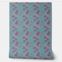 Elegant Blue and Purple Chinoiserie