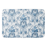 Elegant Blue and White French Rococo Floral