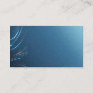 Elegant Blue Business Card