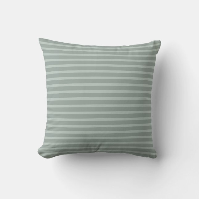Elegant Blue Green Combination Colours Modern Cushion (Front)
