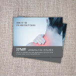 Elegant Blue Grey Photo Massage Therapist Flyer<br><div class="desc">Elegant flyer, coupon design template with a professional studio photo. Perfect marketing tool for your customers. This flyer is fully customisable, you can add your personal details to it easily. If you need any help to customise it, please contact us. You can match this product with business cards from our...</div>