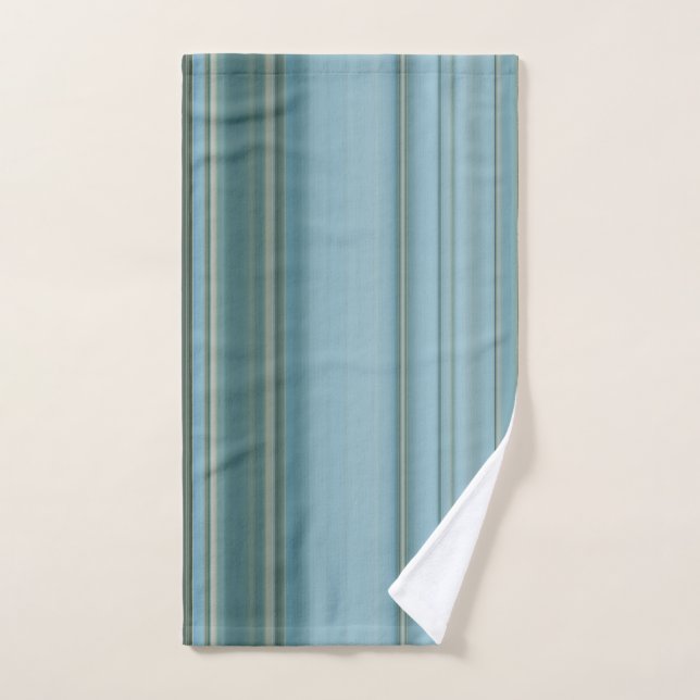 Elegant Blue Hues Hand Towel (Hand Towel)