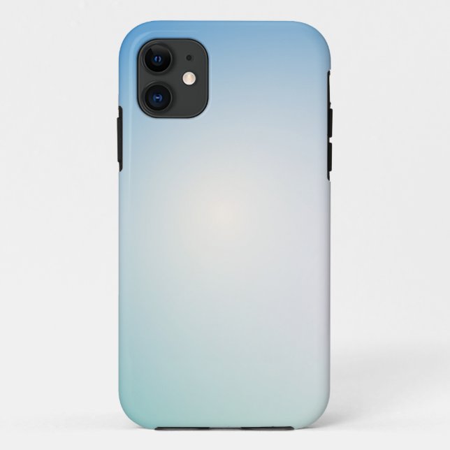  Elegant Blue leather Case-Mate iPhone Case (Back)