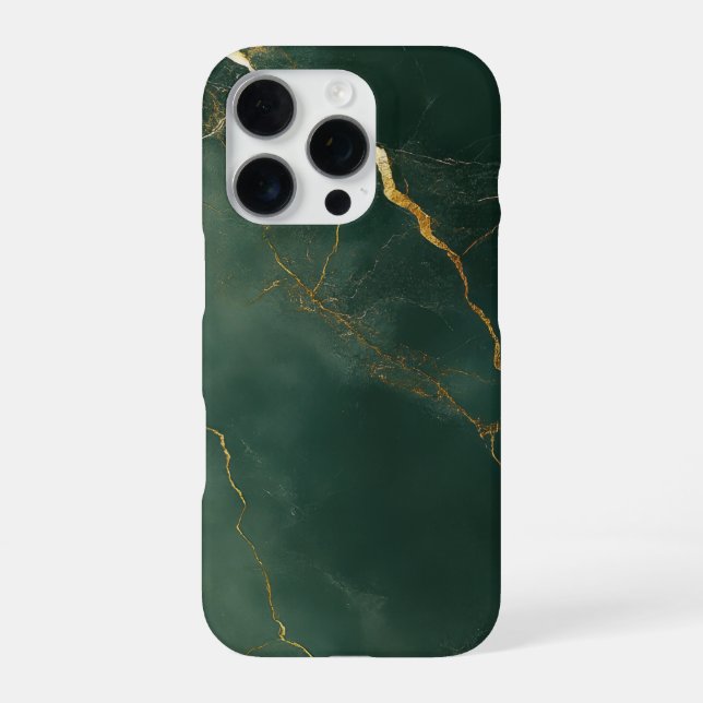 Elegant blue marble stone Phone Case (Back)