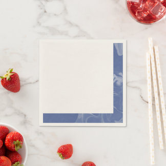 Elegant blue napkins