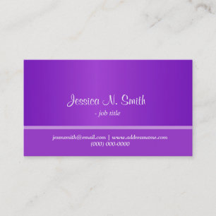 Elegant,blue purple business card. card