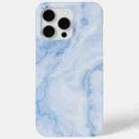 Elegant Blue Stone Marble Pattern