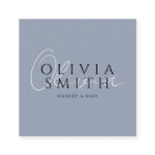 Elegant Blue Stylist Boho Modern Neutral Trendy