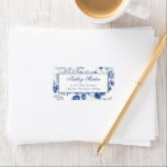 Elegant Blue Toile Chinoiserie Address Labels<br><div class="desc">Add timeless sophistication to your mail with these Elegant Blue Toile Chinoiserie Address Labels. Featuring a classic blue and white toile pattern inspired by traditional chinoiserie design, these labels bring refined charm to wedding invitations, shower mailings, thank you cards, and everyday correspondence. A beautiful finishing touch for couples, brides, or...</div>
