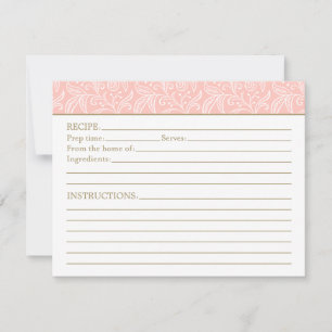 Elegant Blush and Gold Bridal Shower Recipe