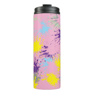Elegant Blush BlushPetalGlow  Thermal Tumbler