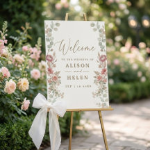 Elegant Blush Floral Wedding