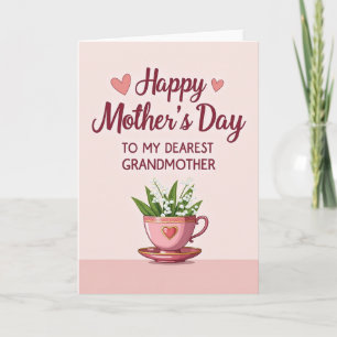 Elegant Blush Mothers Day Card