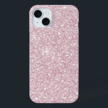 Elegant blush pink abstract trendy girly glitter iPhone 15 mini case<br><div class="desc">A elegant blush pink abstract trendy girly glitter design.This exquisite elegant dazzling girly glitter design is perfect for the trendy and stylish girl or anyone. Customise this design with your own message and personalised information. All designs are printed.</div>