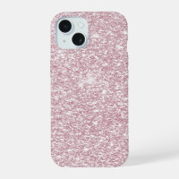 Elegant blush pink abstract trendy girly glitter