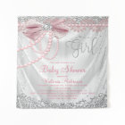 Elegant Blush Pink Diamond Pearl Girly Baby Shower