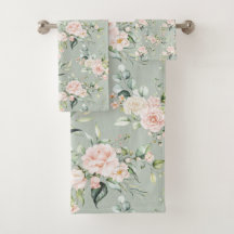 Elegant Blush Pink Eucalyptus Sage Green