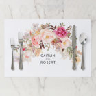 Elegant Blush Pink Floral Watercolor Wedding