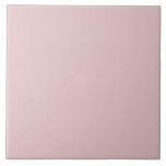 Elegant Blush Pink Solid Colour Chic Feminine  Ceramic Tile<br><div class="desc">Modern Blush Pink Solid Colour Chic Feminine Ceramic Tile Flooring</div>