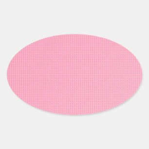 Elegant Blush Pink Trendy Custom Blank Template Oval Sticker