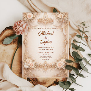 Elegant Blush Rose Gold Wedding
