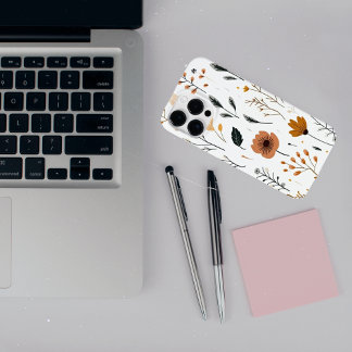 Elegant Boho Blossoms - Chic Designs for Your Case-Mate iPhone 14 Pro Max Case