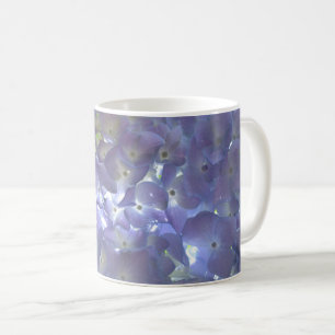 Elegant boho dusty light purple florals flowers  coffee mug