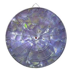 Elegant boho dusty light purple florals flowers dartboard