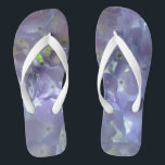 Elegant boho dusty light purple florals flowers  thongs<br><div class="desc">Step into a world of timeless romance with our Dusty purple Floral Collection, where shades of periwinkle, lavender and violet, creating a vision of pure elegance. Amidst this enchanting palette, soft purple hydrangeas bloom, their delicate petals whispering tales of love and grace. Let these ethereal blooms infuse your life with...</div>