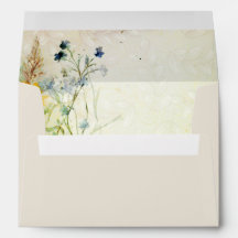 Elegant Boho Wildflower Botanical Garden Wedding