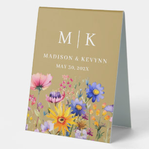 Elegant Boho Wildflower Wedding