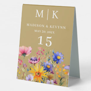 Elegant Boho Wildflower Wedding